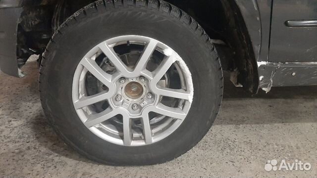 Колеса на УАЗ R18 с зимней резиной