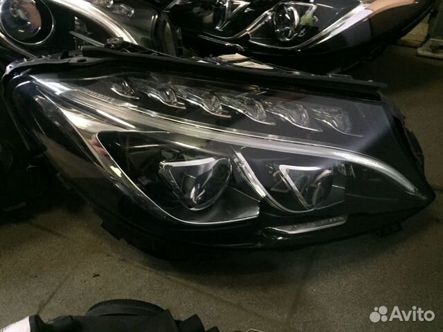 Фара мерседес ц 205 mercedes benz c205 две линзы Фара мерседес ц 205 mercedes benz c205 две линзы