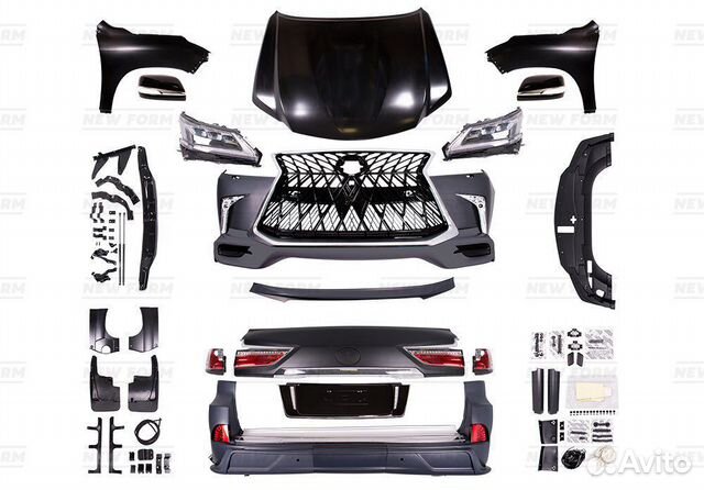 Комплект рестайлинга Lexus LX 570
