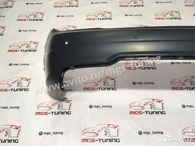 Mercedes С63 AMG Задний бампер W204