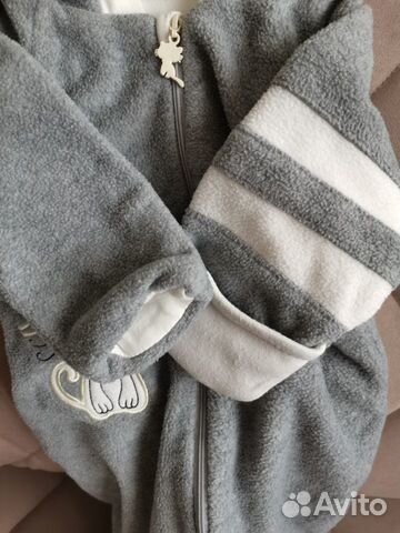 Флисовый комбинезон 68 размер