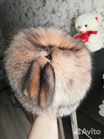 Шапка лиса, новая
