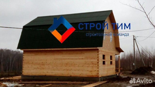 Дом из бруса 80 кв.м