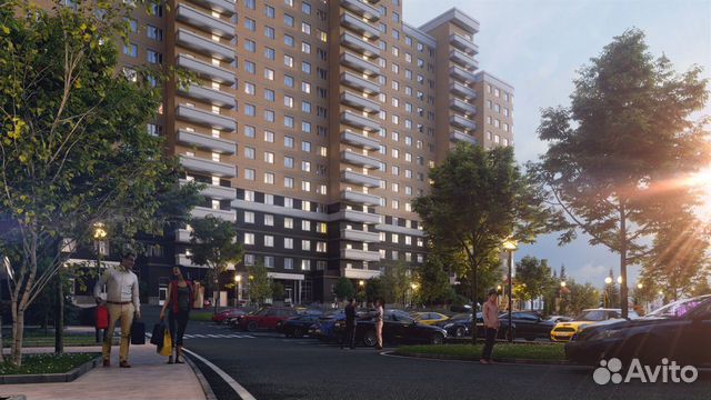 1-к квартира, 40.2 м², 21/25 эт.