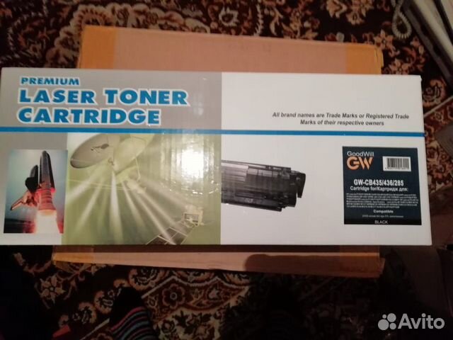 Картриджи оригинал новые GoodWill GW-CB435/436/28 Картриджи оригинал новые GoodWill GW-CB435/436/28