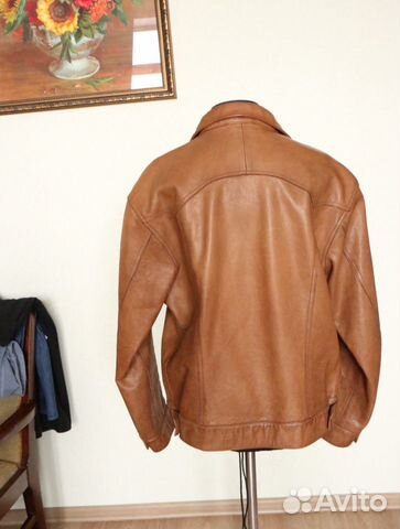 Кожаная куртка RRL Ralph Lauren