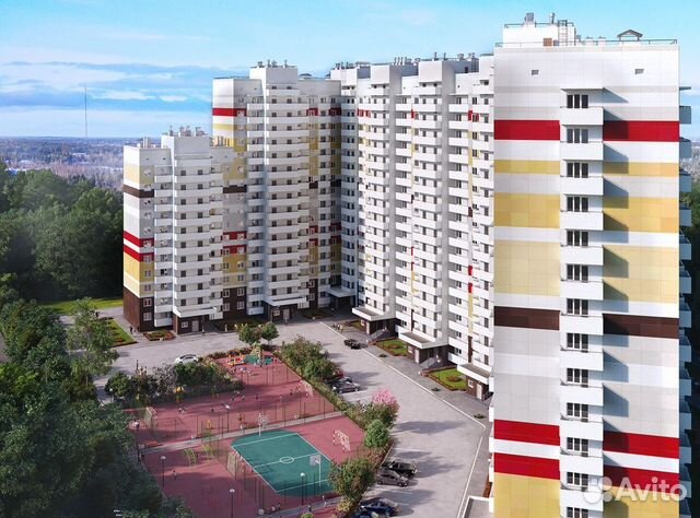 2-к квартира, 64.6 м², 15/16 эт. 2-к квартира, 64.6 м², 15/16 эт.