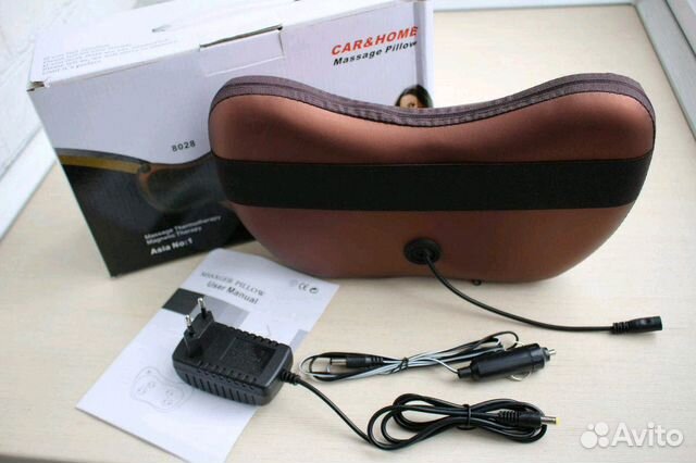 Массажная подушка с подогревом Массажная подушка с подогревом