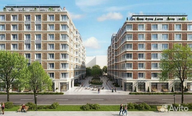 3-к квартира, 95.7 м², 6/9 эт.