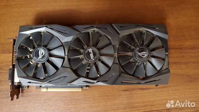 Видеокарта Asus Strix Radeon RX580 8Gb