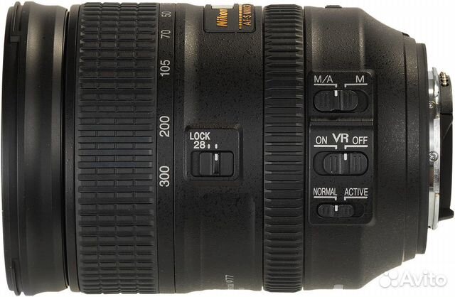 Объектив Nikon 28-300мм f/3.5-5.6G ED VR AF-S Объектив Nikon 28-300мм f/3.5-5.6G ED VR AF-S