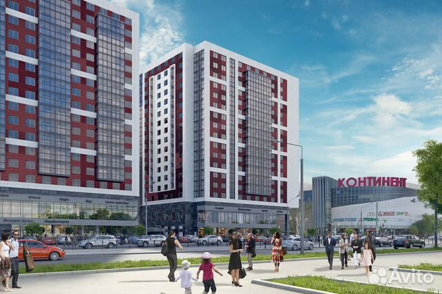 1-к квартира, 37.9 м², 12/18 эт. 1-к квартира, 37.9 м², 12/18 эт.