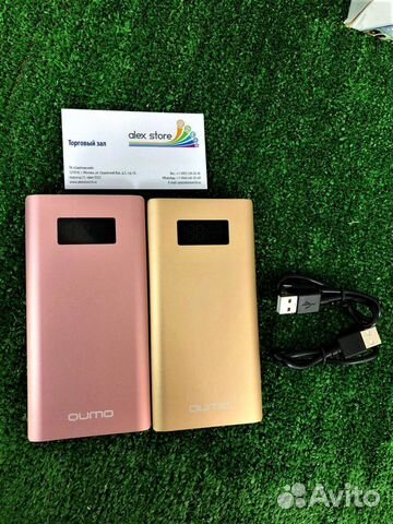 Повер банк Qumo PowerAid P10000 V2 QC/PD / новый Повер банк Qumo PowerAid P10000 V2 QC/PD / новый
