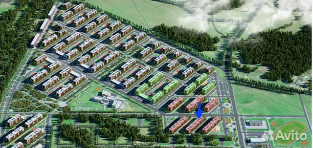 2-к квартира, 40 м², 3/4 эт.