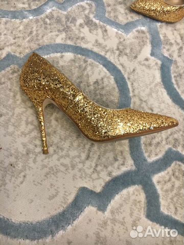 Туфли женские золотые Dune 40