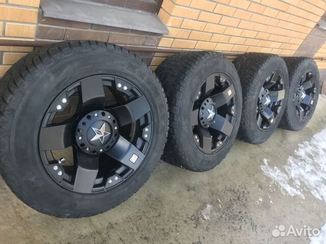 Колеса в сборе на Hummer H3 KMC Wheels XD series Колеса в сборе на Hummer H3 KMC Wheels XD series