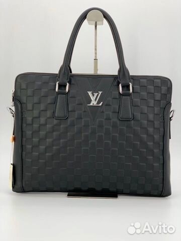 Новая мужская сумка портфель из кожи Louis Vuitton Новая мужская сумка портфель из кожи Louis Vuitton