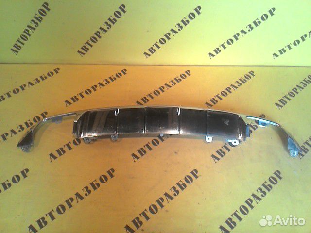 Накладка заднего бампера Mercedes Benz X204 Glk