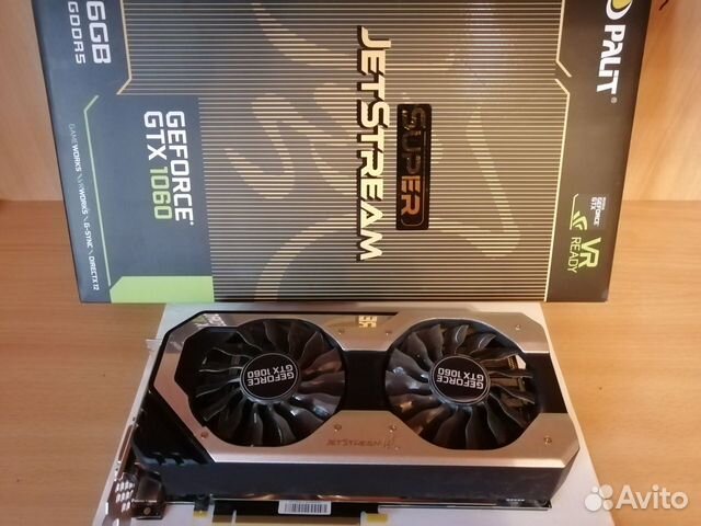 Видеокарта игровая GeForce GTX 1060 6G Jetstream
