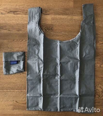 Сумка авоська baggu standard серая Сумка авоська baggu standard серая