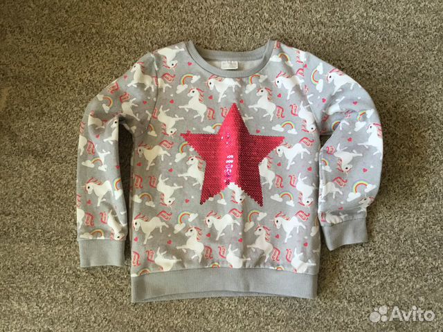 Свитшот с единорогами F&F kids