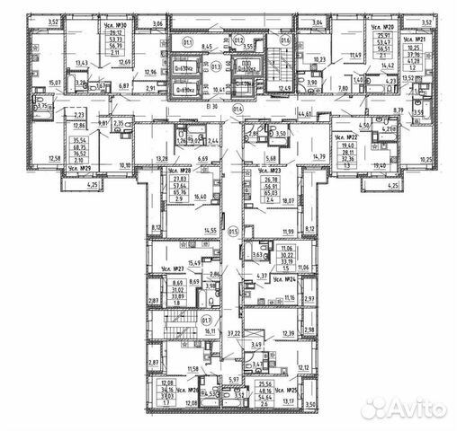1-к квартира, 41.3 м², 9/20 эт.