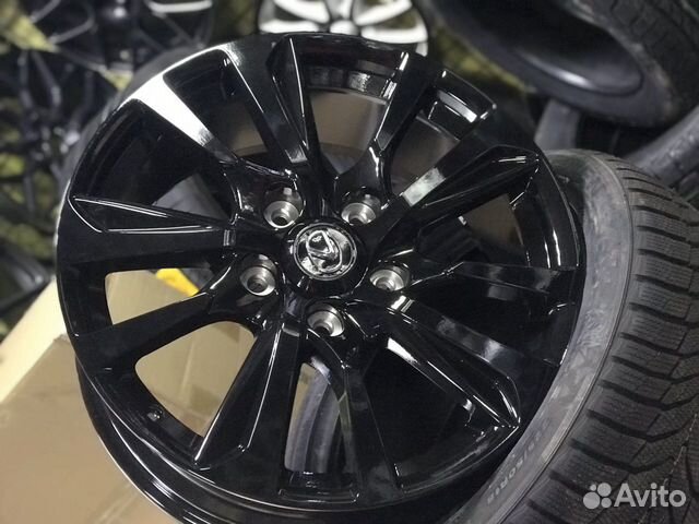 Диски на Toyota LC200, Lexus LX570 R21 black