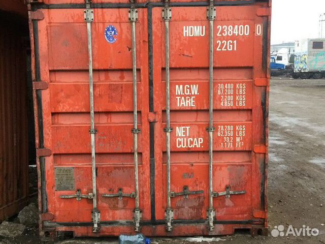 Морской контейнер 20 Футов бу hdmu 2384000