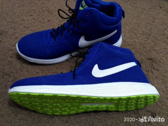 Кроссовки высокие Nike - 29 см