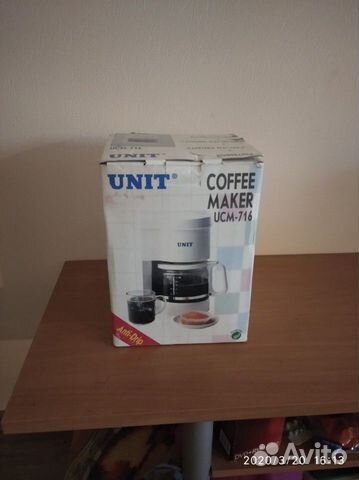 Кофеварка Unit UCM-716