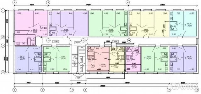 1-к квартира, 30.5 м², 2/3 эт.