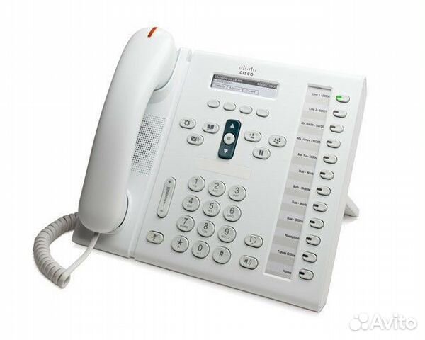 CP-6961-W-K9 cisco IP Phone белый CP-6961-W-K9 cisco IP Phone белый