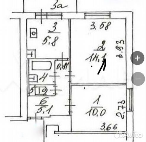 2-к квартира, 39 м², 7/12 эт. 2-к квартира, 39 м², 7/12 эт.