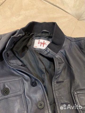 Кожаная куртка il gufo