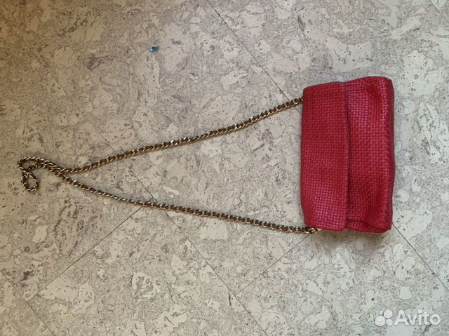 Сумка из натуральной кожи Massimo Dutti