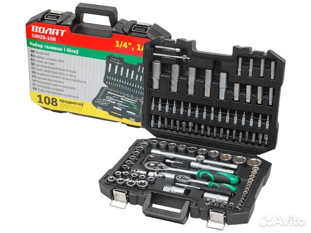 Набор инструментов Волат 108 предм Набор инструментов Волат 108 предм