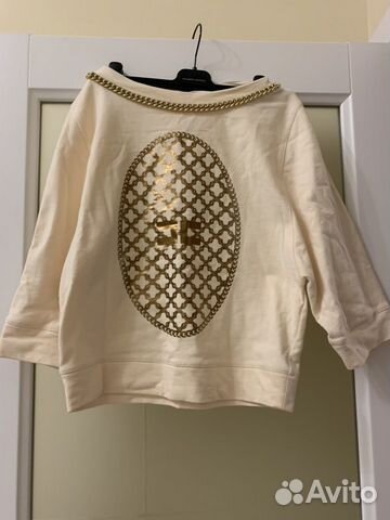 Свитшот Elisabetta Franchi оригинал Свитшот Elisabetta Franchi оригинал