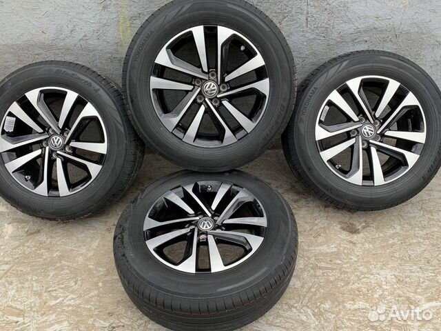 Оригинальные колеса на Volkswagen Tiguan R17 Оригинальные колеса на Volkswagen Tiguan R17