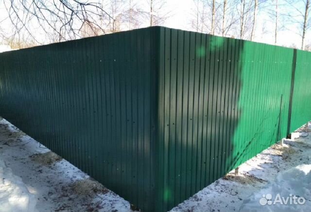 Заборы из профлиста, из рабицы, из штакетника