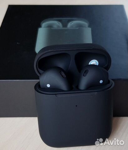 Airpods 2 Black TWS (Копия люкс) Наушники беспрово Airpods 2 Black TWS (Копия люкс) Наушники беспрово