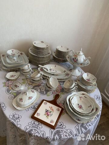 Сервиз столовый Bernadotte (не использовался)