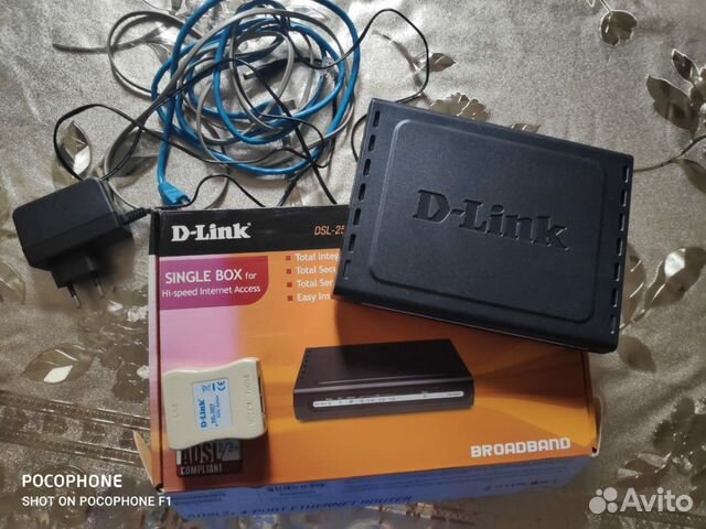 Роутер D-Link DSL-2540U Роутер D-Link DSL-2540U