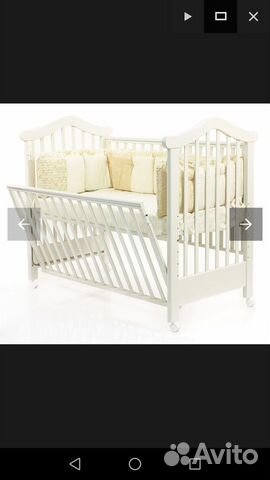 Детская кроватка Fiorellino Lily белая Детская кроватка Fiorellino Lily белая