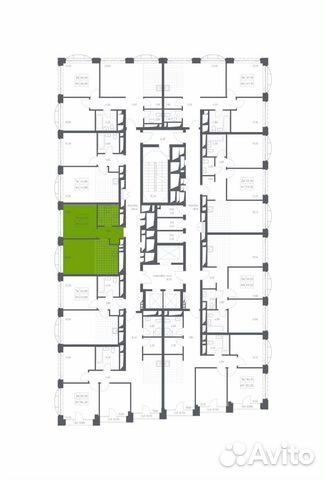 1-к квартира, 41.4 м², 21/24 эт. 1-к квартира, 41.4 м², 21/24 эт.