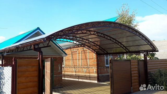 Навес к дому