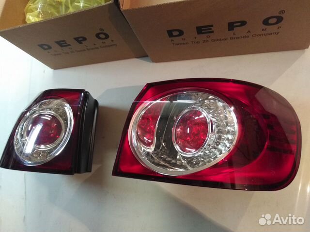 Фонарь Фольксваген Гольф 5 плюс рестайлинг