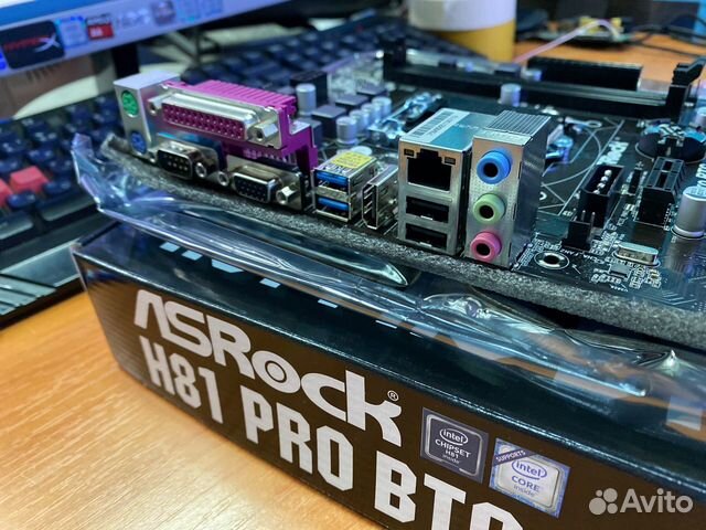 Материнская плата 1150 Asrock H81 Pro BTC R2.0 Материнская плата 1150 Asrock H81 Pro BTC R2.0
