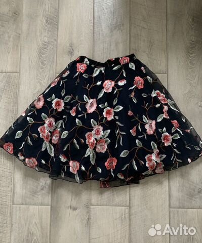 Пышная юбка в цветах Пышная юбка в цветах