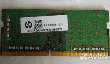 Оперативная память 4GB SAMSUNG DDR4 2666Mhz