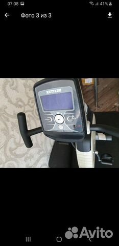 Велотренажер kettler в идеальном состоянии